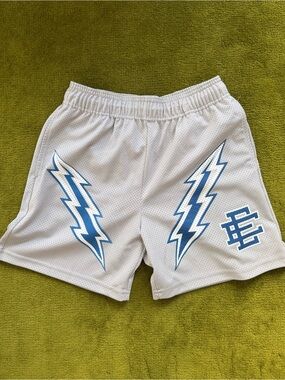 Gray and blue Eric Emanuel Shorts